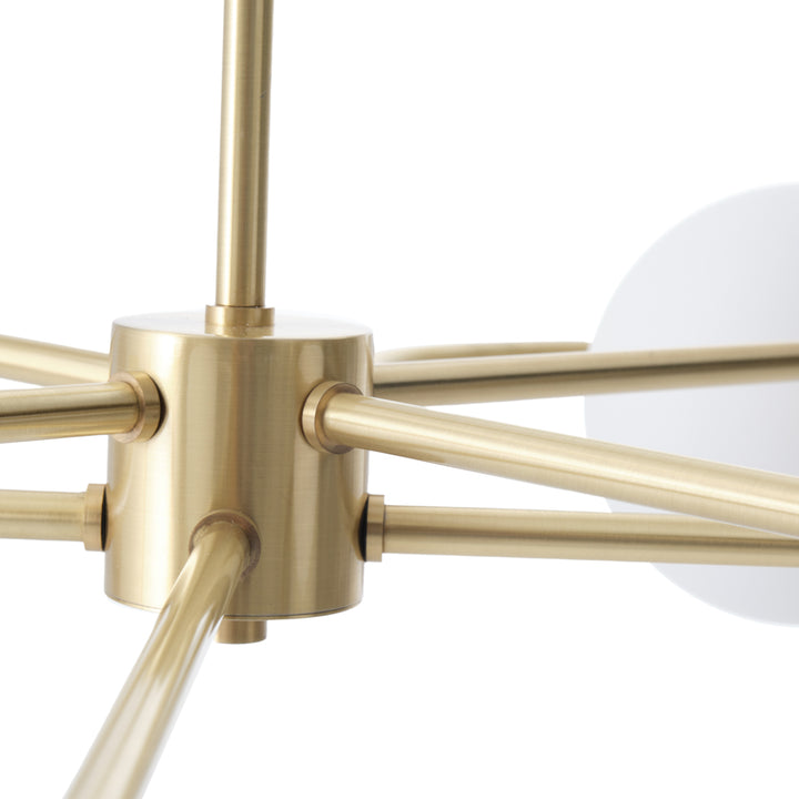 Wover Pendant Lamp Gold