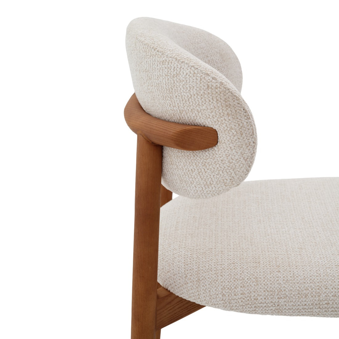 Navani Fabric Chair Beige
