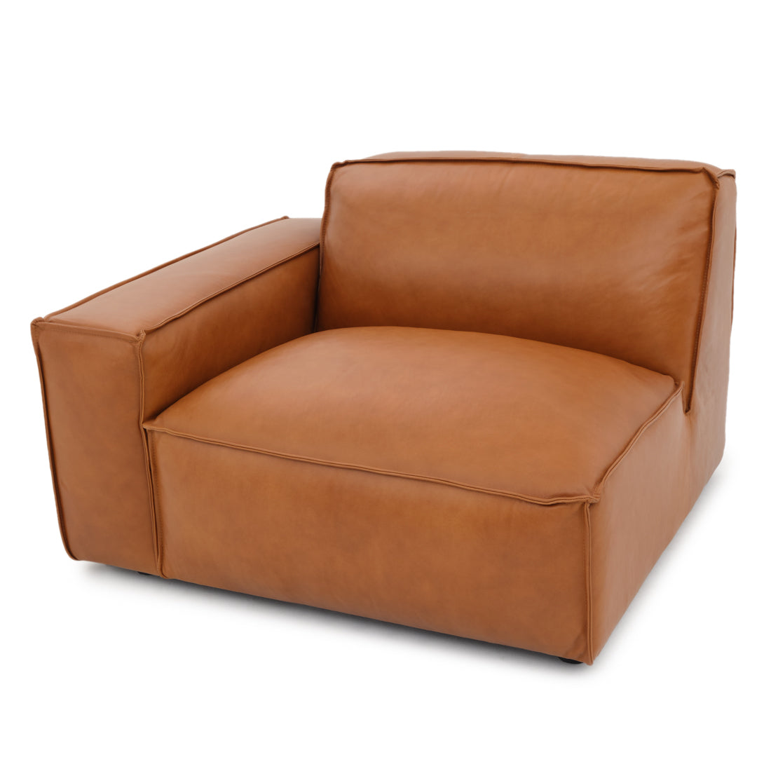 Nook Modular Left Chair Cognac