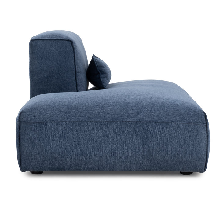 Ellemia Modular Chair W. Left Bumper Dark Blue