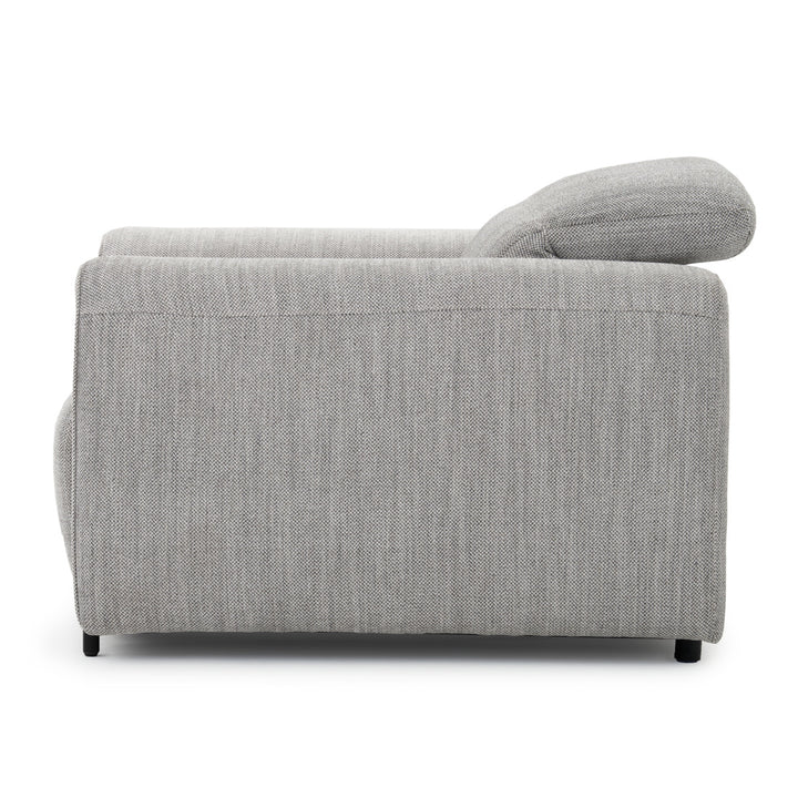 Wilnoir Reclining Accent Chair Light Grey
