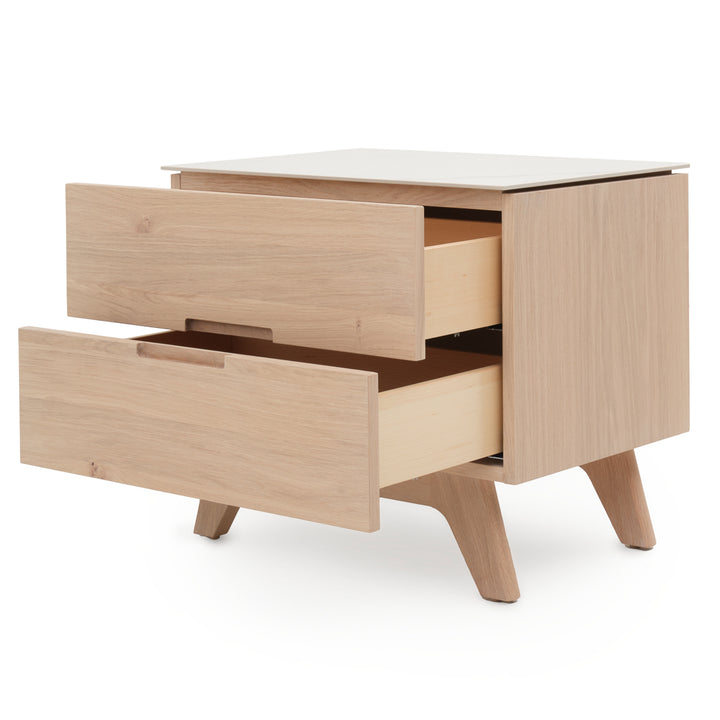 Elaina Nightstand Light Brown