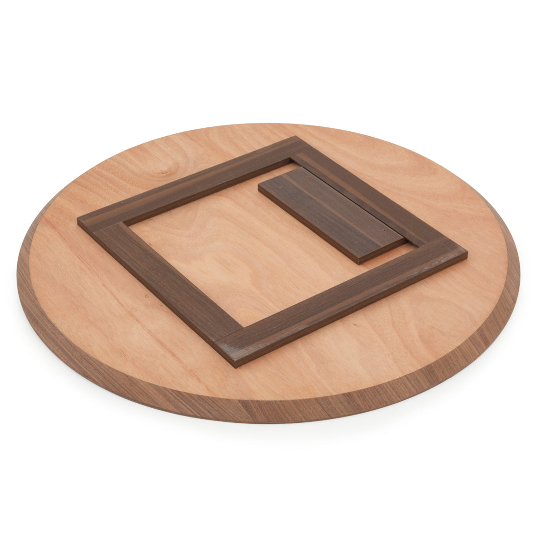 Nashira Wall Mirror Dark Brown