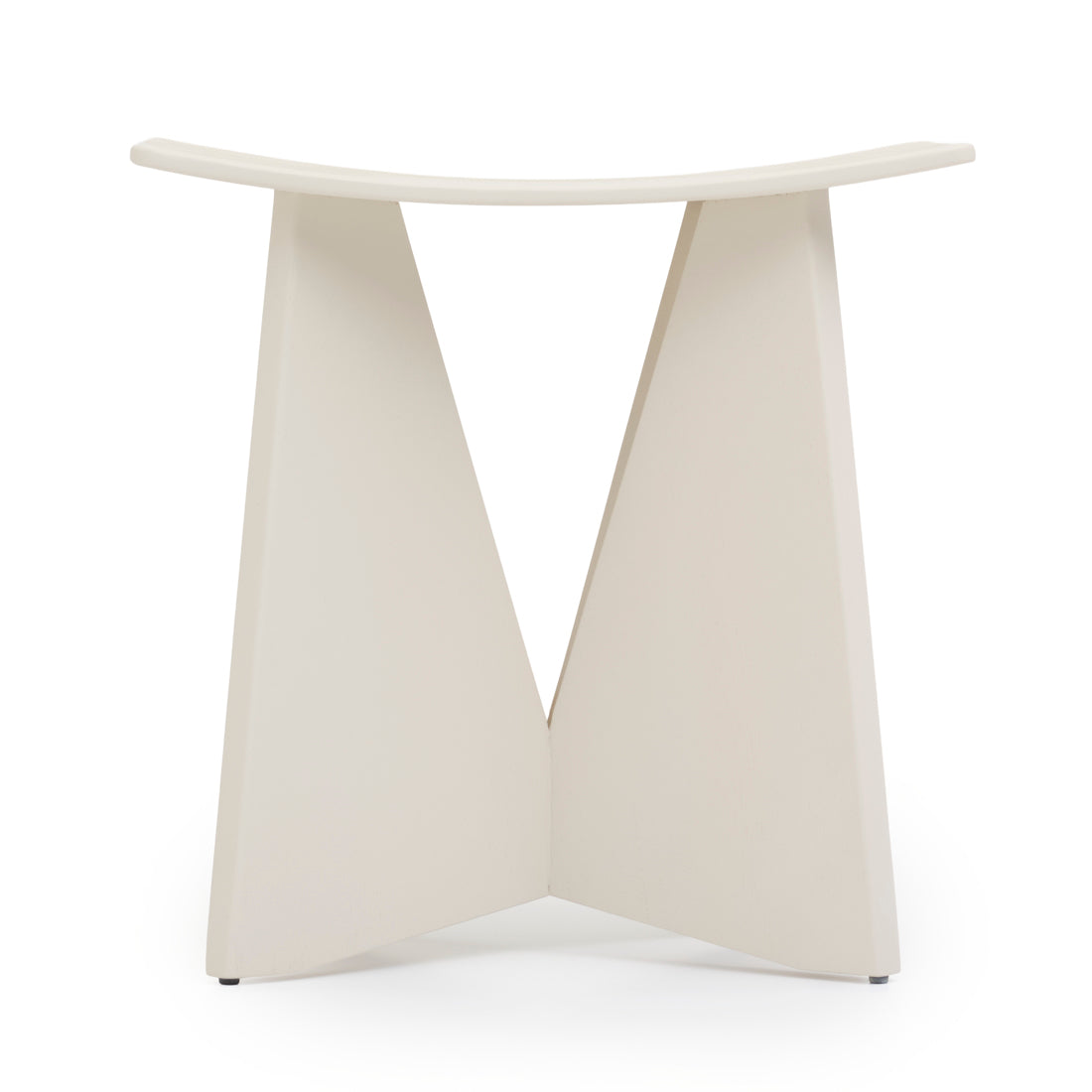 Siya Accent Stool White