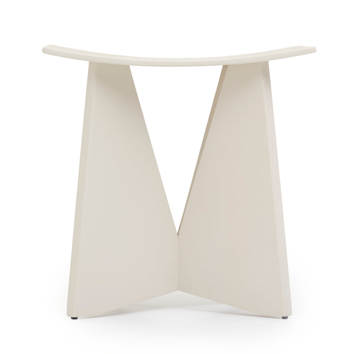 Siya Accent Stool White