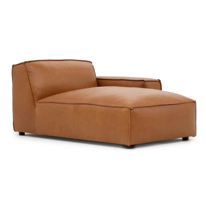 Nook Modular Right Chaise Cognac