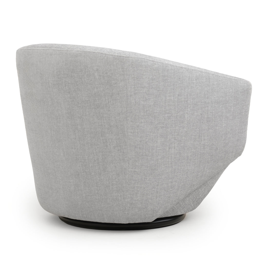 Wyle Swivel Accent Chair Light Grey