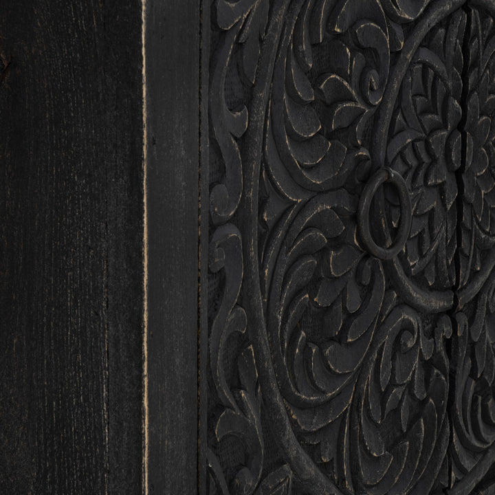 Indira Armoire Black