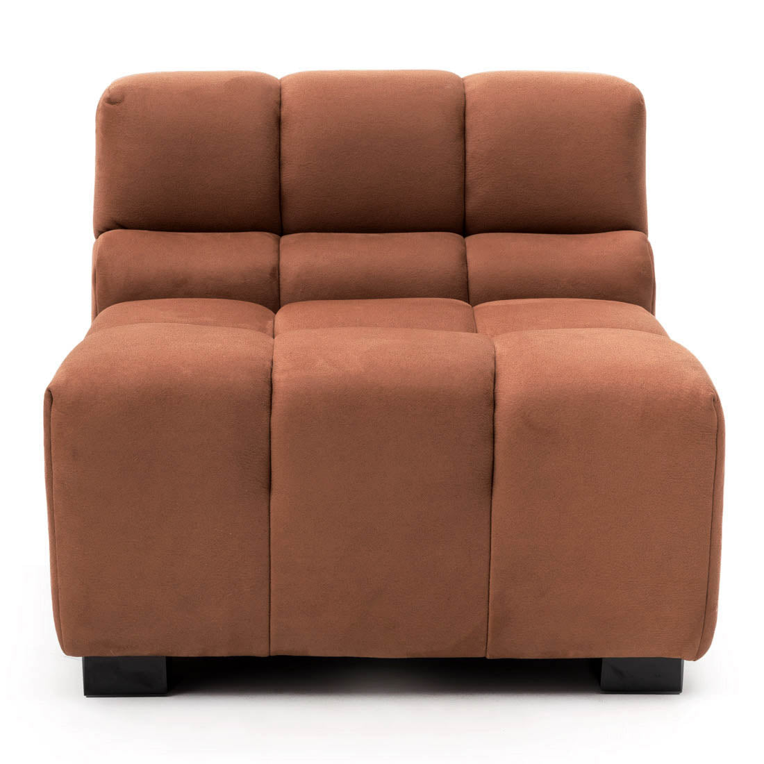 Norika Fabric Modular Sofa Orange
