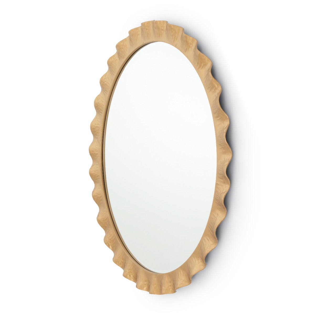 Wavie Wall Mirror Gold