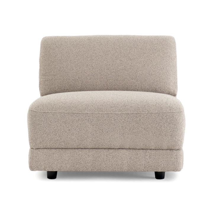 Nathan Modular Armless Chair Beige