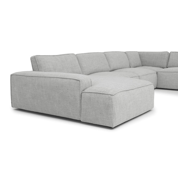 Nash Fabric Modular Set Light Grey