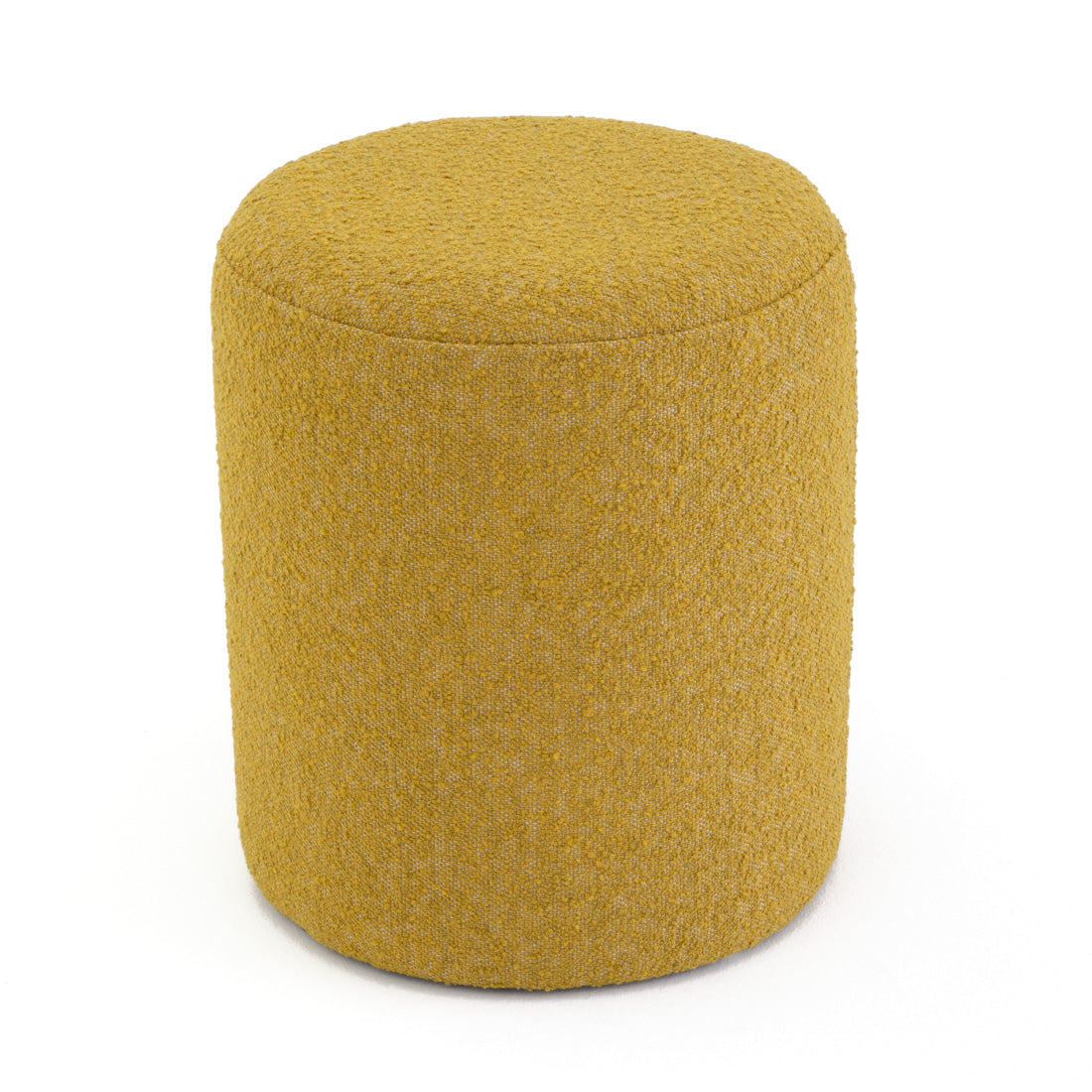Emondi Fabric Ottoman Yellow