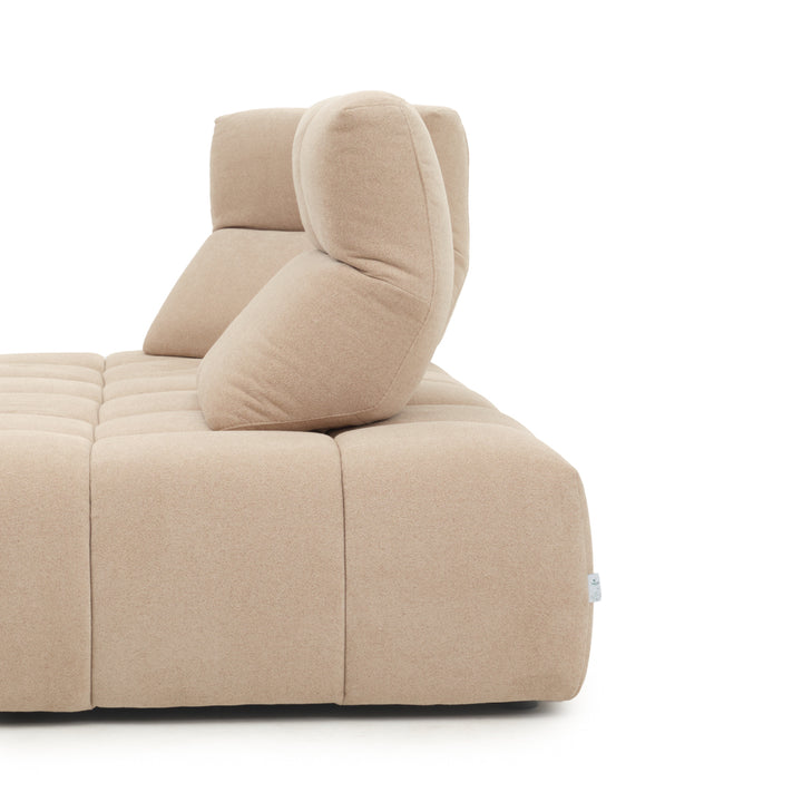 Nerida Fabric Sectional Sofa Beige