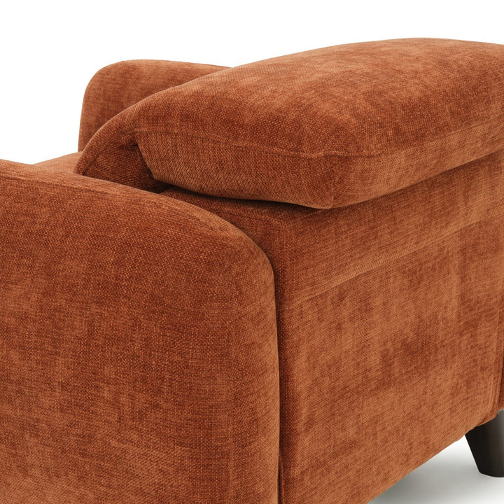 Nilani Reclining Accent Chair Orange