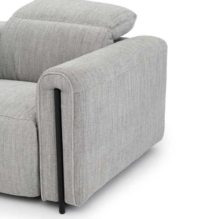 Wilnoir Reclining Accent Chair Light Grey