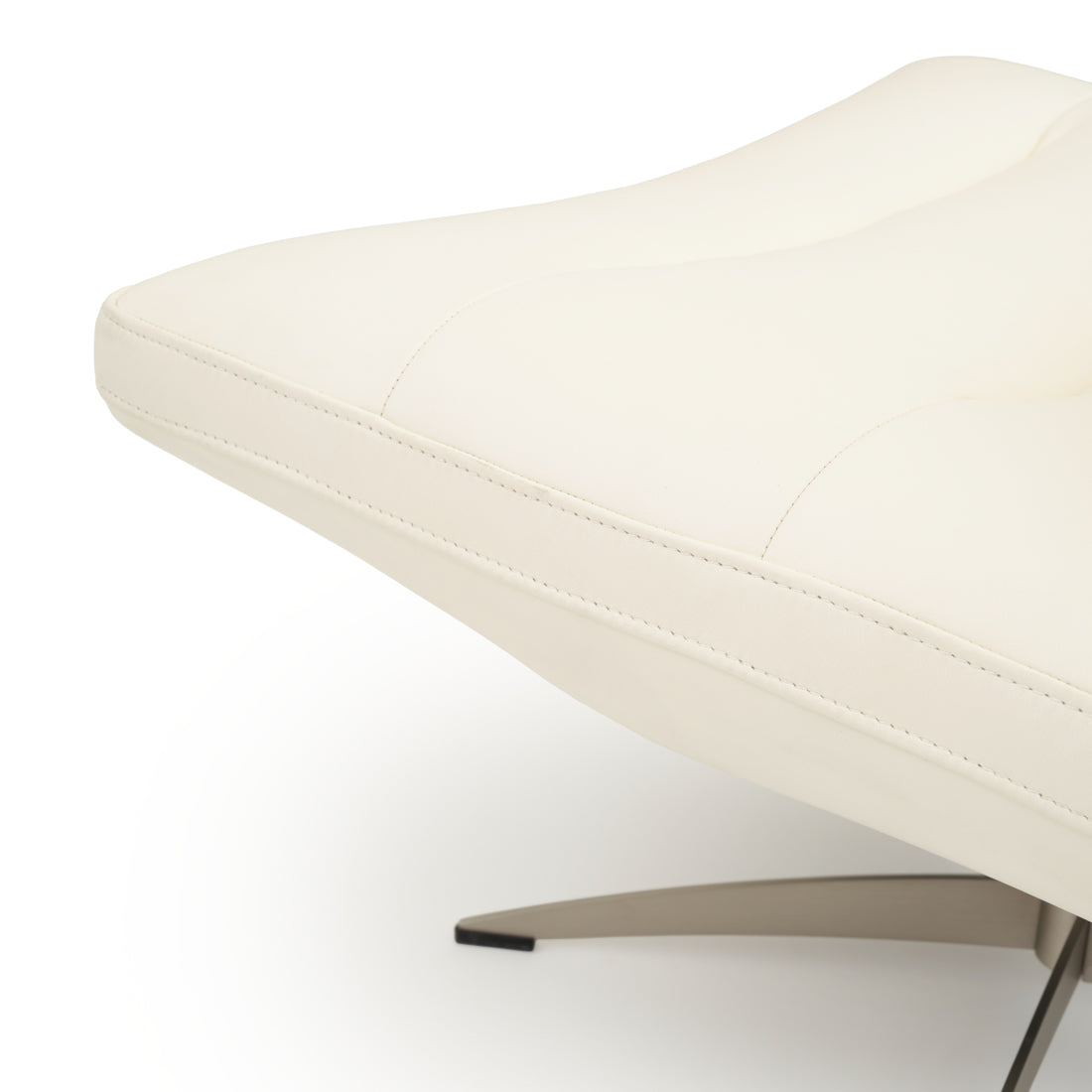 Windy Swivel Accent Chair White