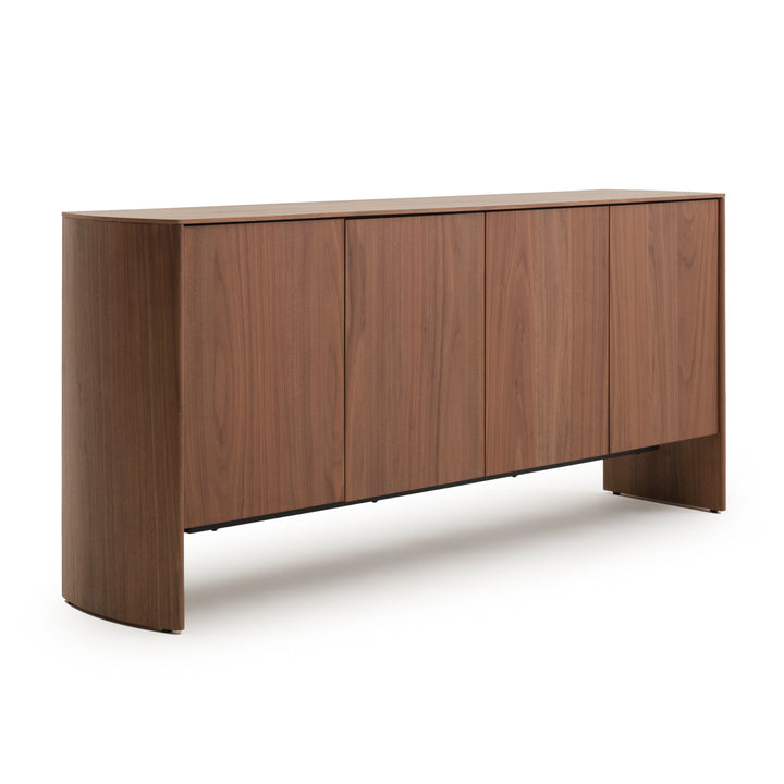 Elysa Wood Sideboard Dark Brown