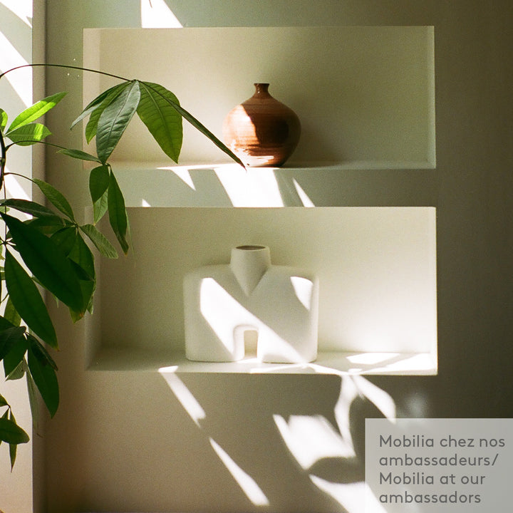 Essoto Ceramic Vase White