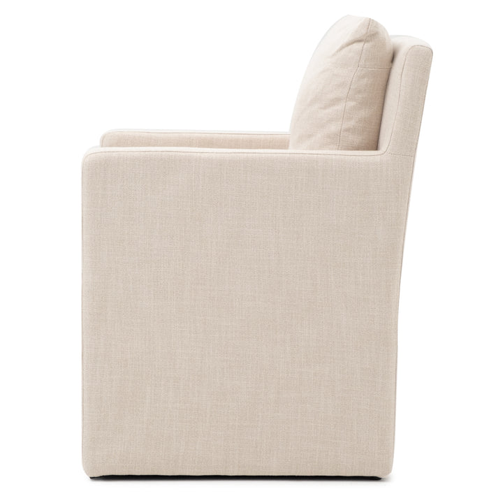 Nenli Fabric Armchair Beige