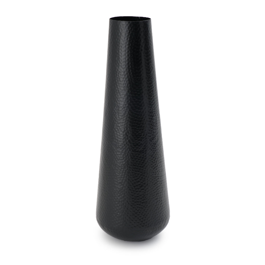 Nola Metal Vase Black