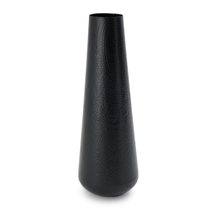 Nola Metal Vase Black