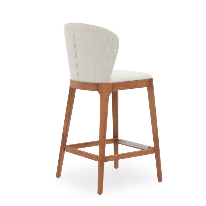 Nelvy Counter Stool Off White