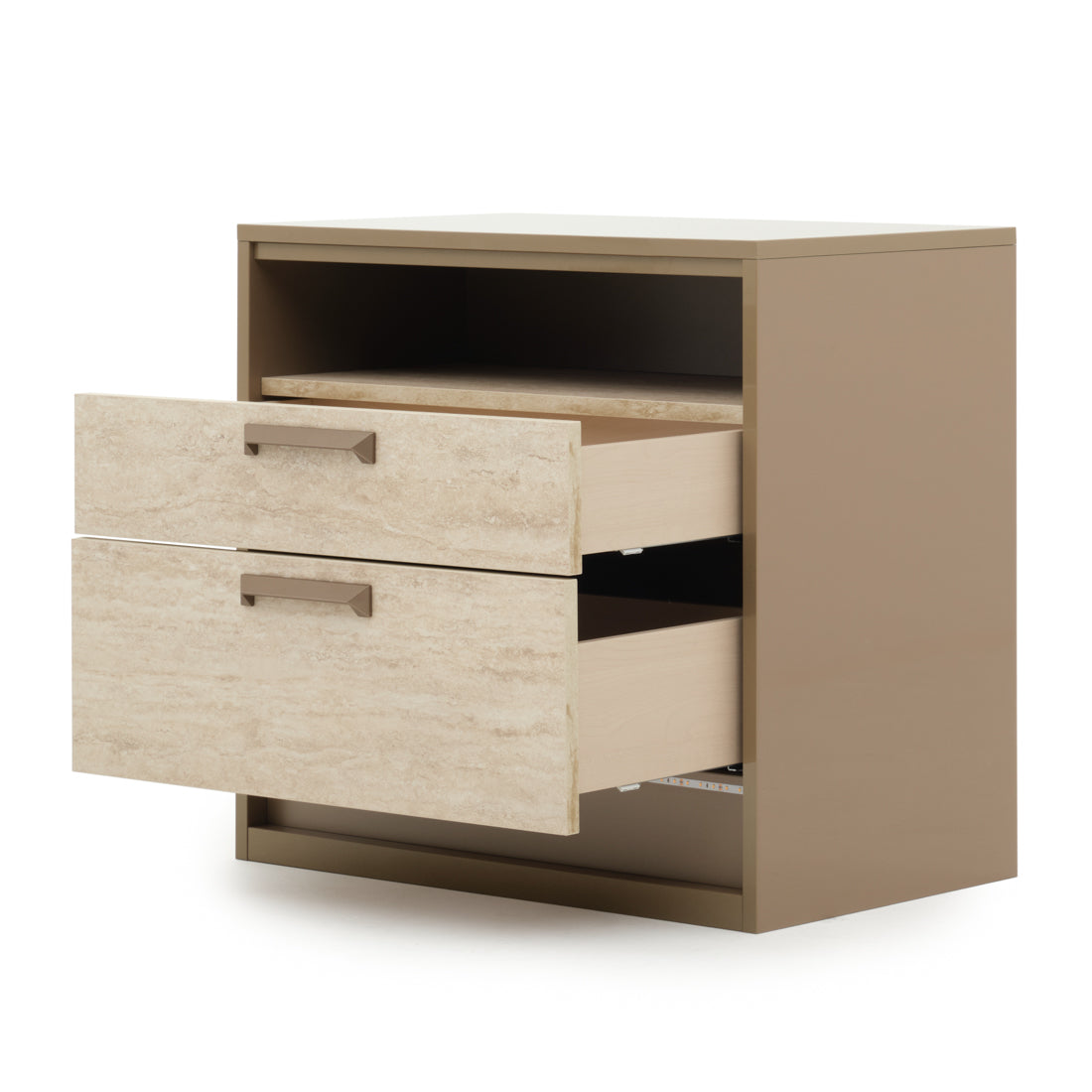 Nunzia Nightstand Beige