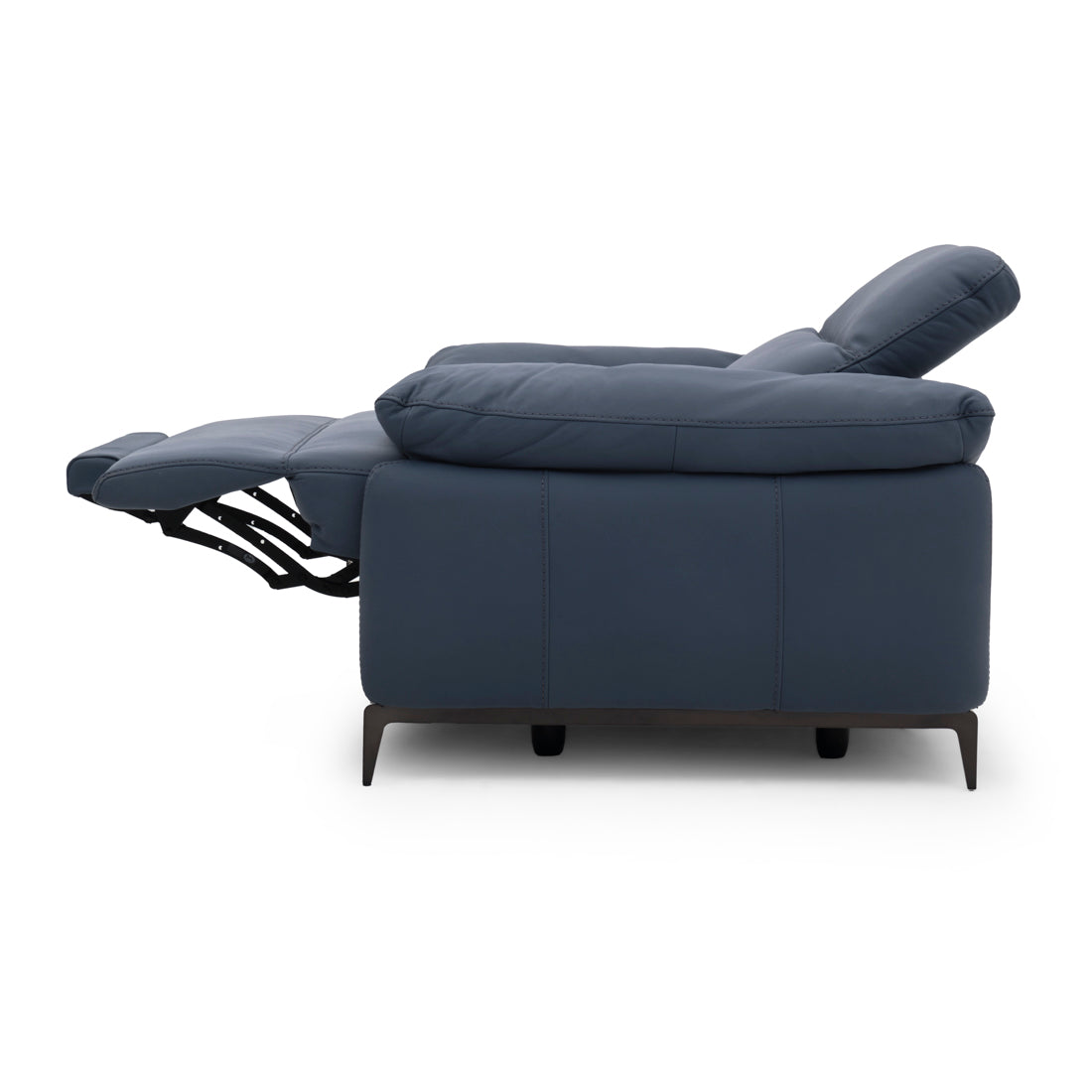 Wakely Reclining Accent Chair Dark Blue