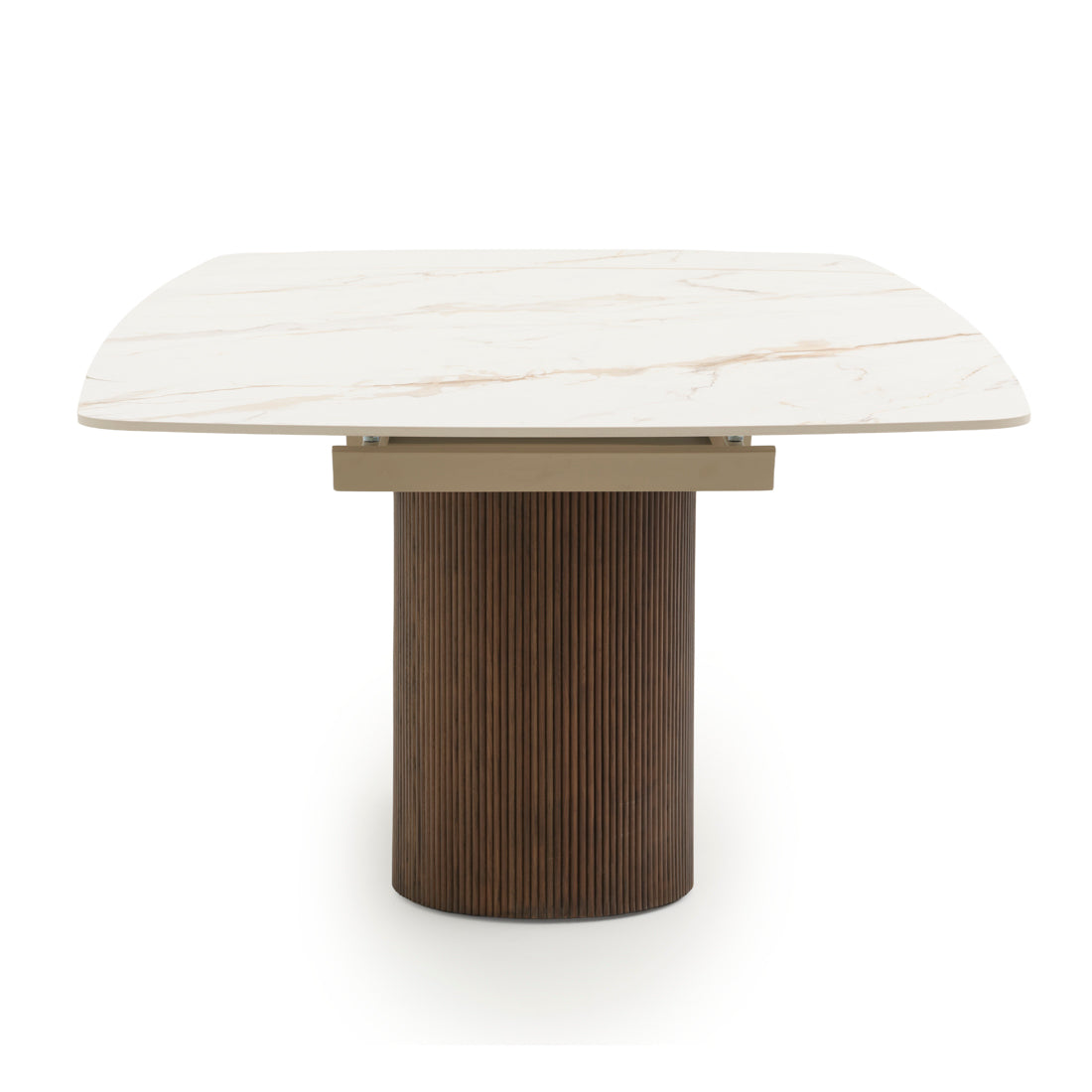 Esmeralda Extendable Dining Table White