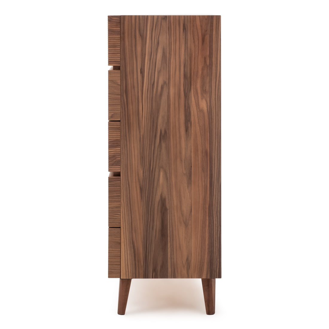 Eckhart 5-Drawer Chest Dark Brown