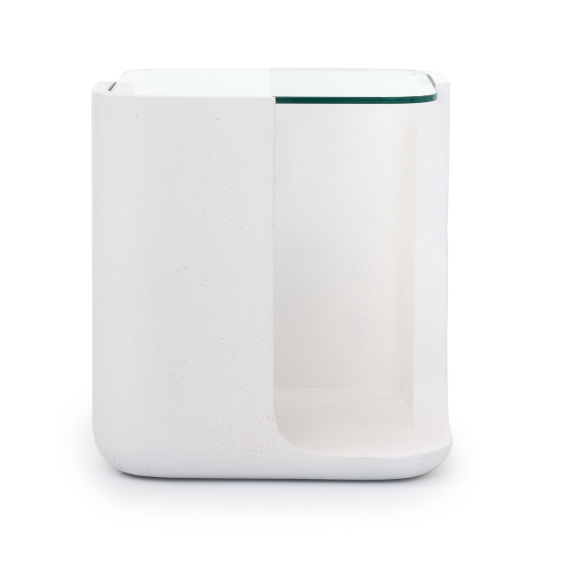 Edia Outdoor End Table White