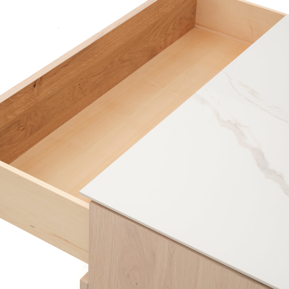 Elaina 6-Drawer Dresser Light Brown
