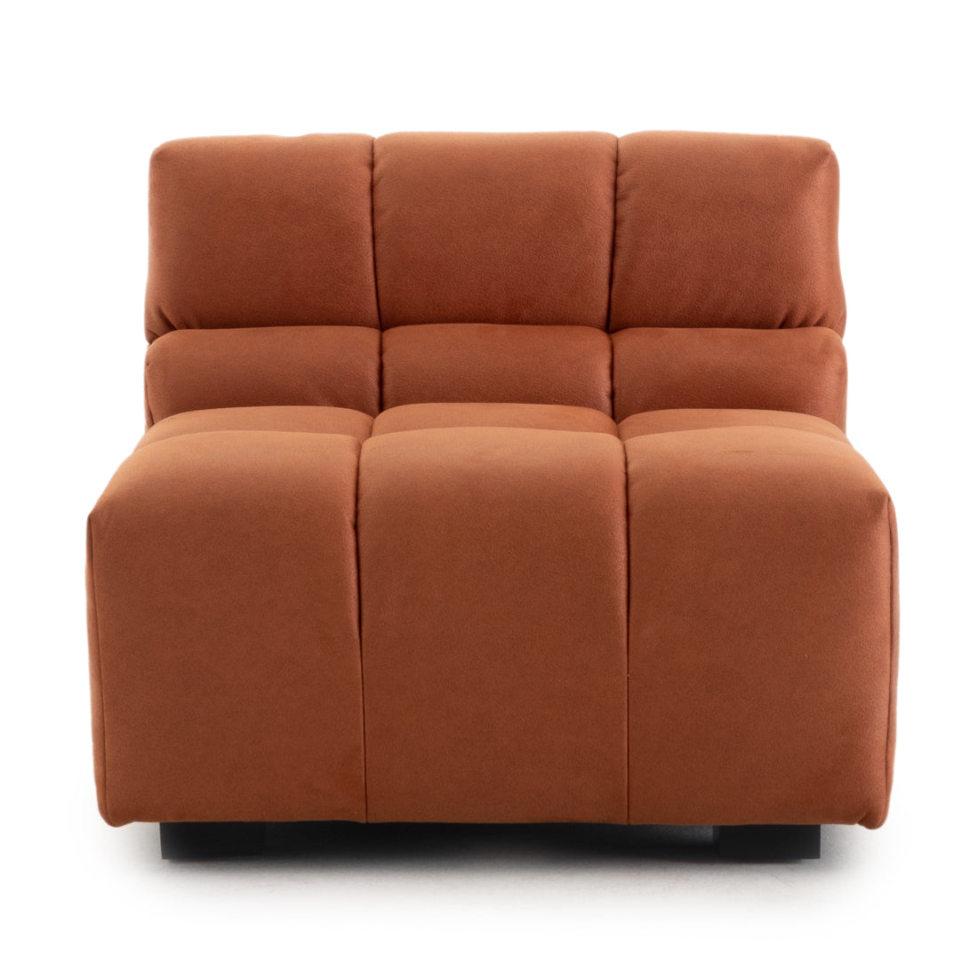 Norika Modular Armless Chair Orange