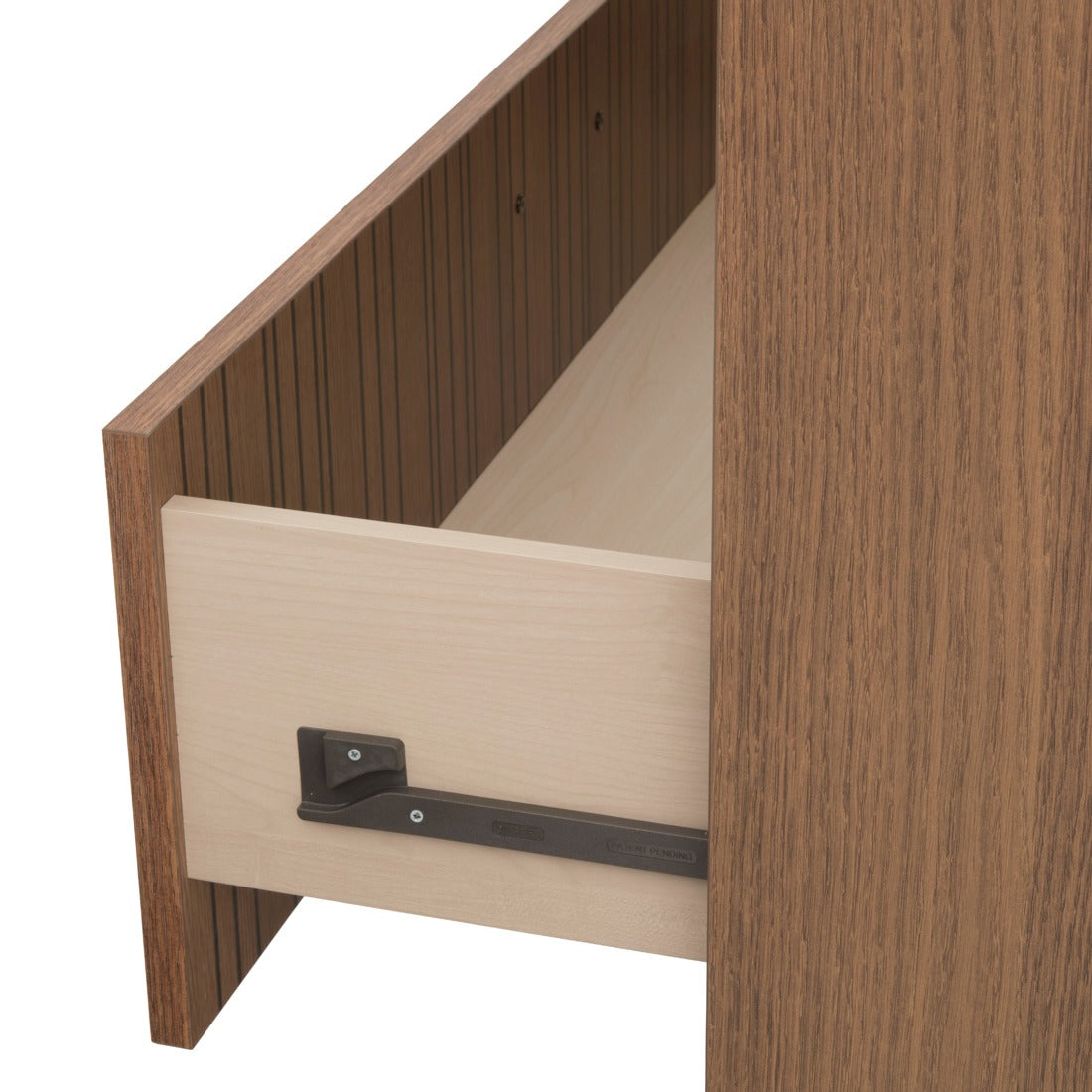 Nitmo 5-Drawer Chest Dark Brown