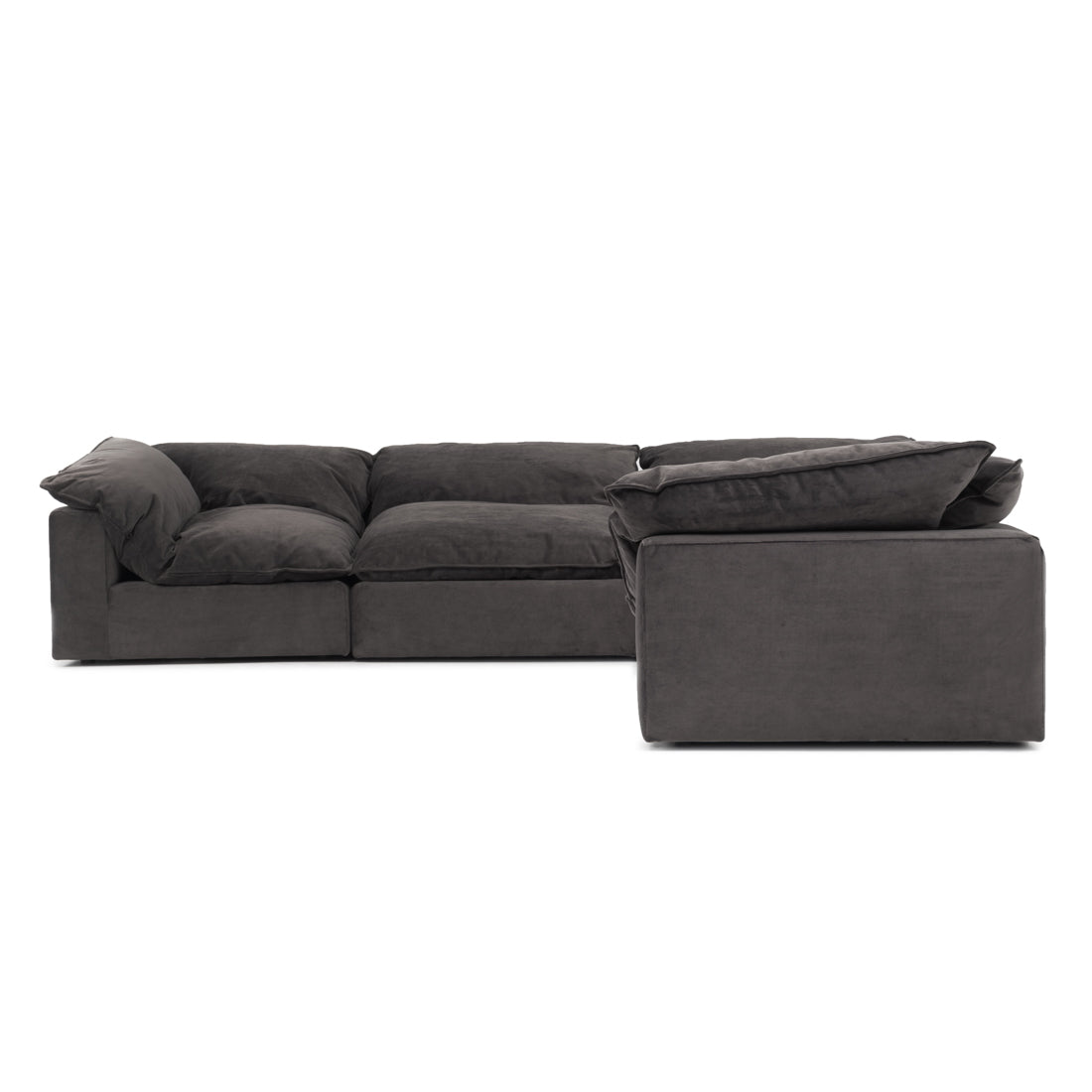 Nuage Fabric Modular Set Dark Grey
