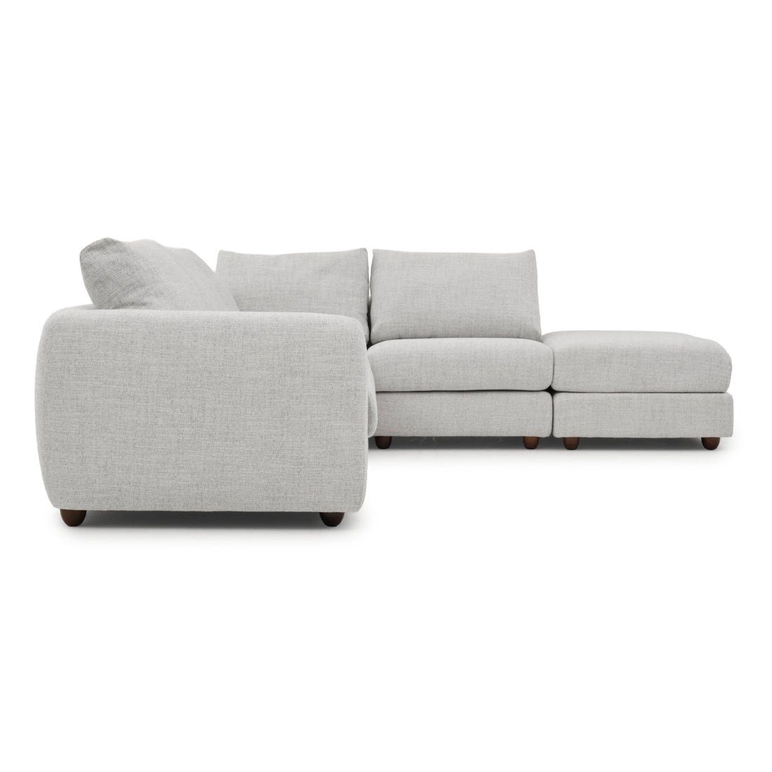 Nadal Fabric Modular Set Light Grey