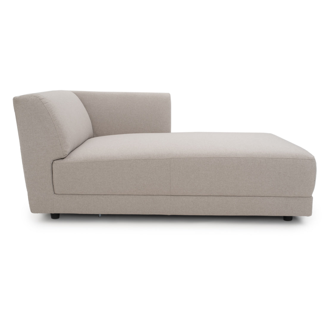 Nathan Modular Right Chaise Light Grey