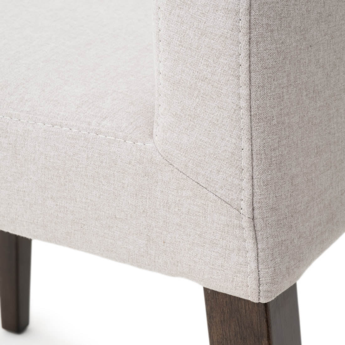 Ewa Fabric Chair Light Grey