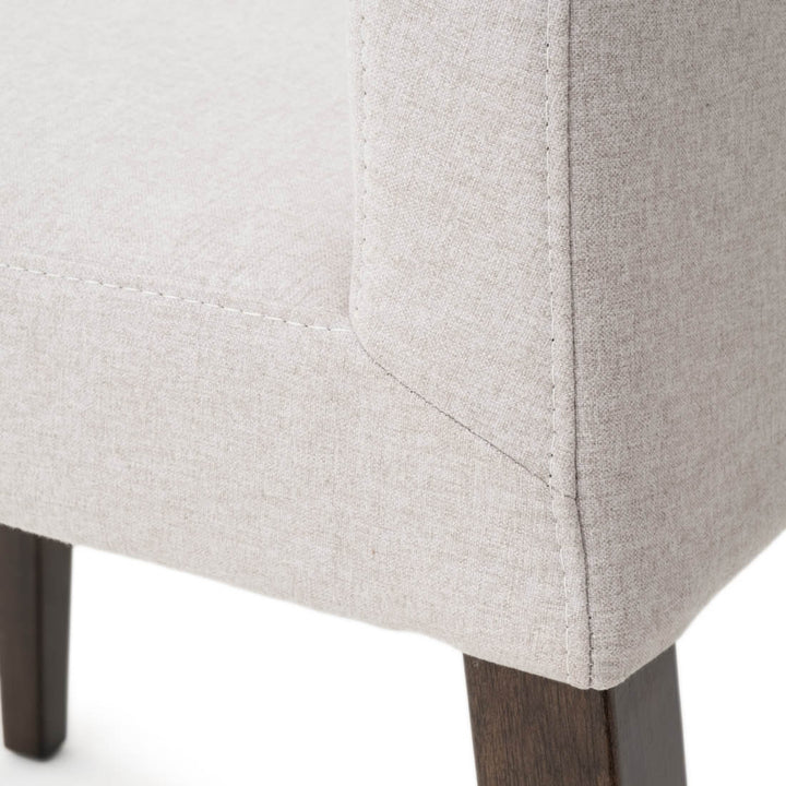 Ewa Fabric Chair Light Grey