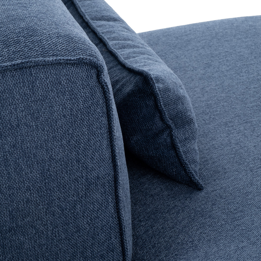 Ellemia Modular Chair W. Left Bumper Dark Blue