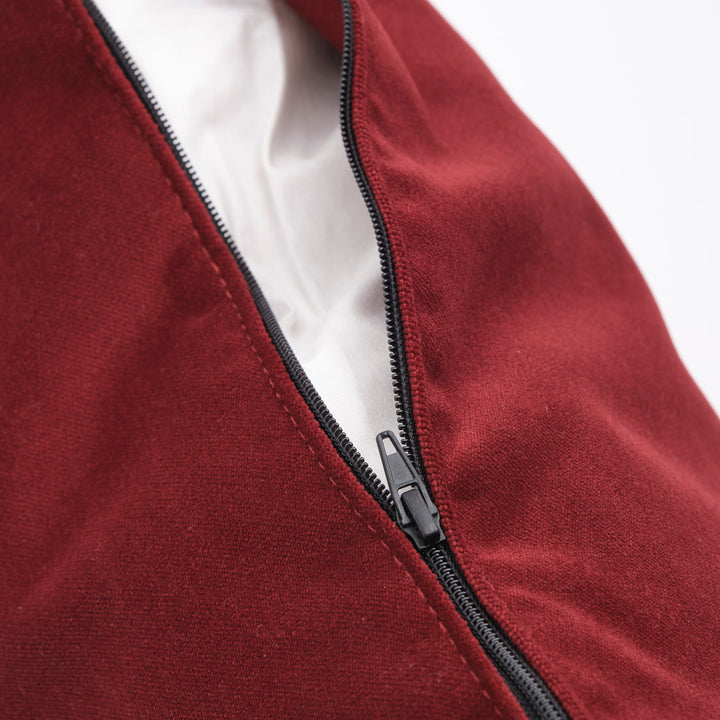 Wess Cushion Burgundy