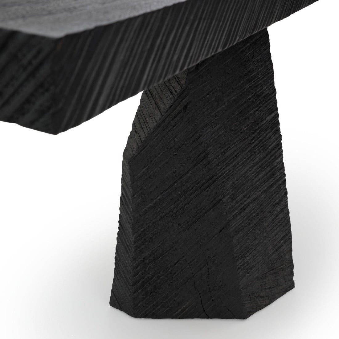 Welta Wood Console Table Black