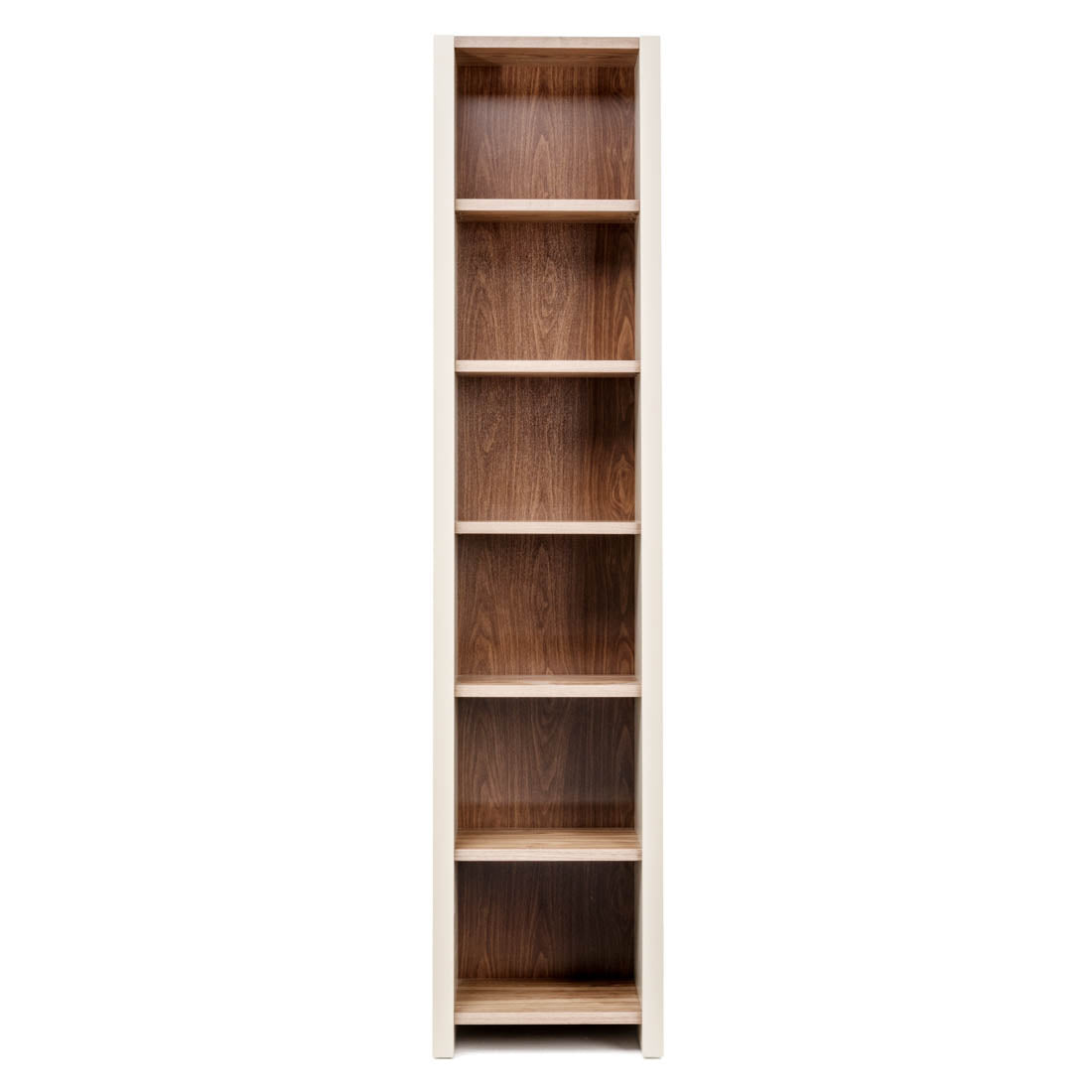 Neghan Wood Bookcase Dark Brown