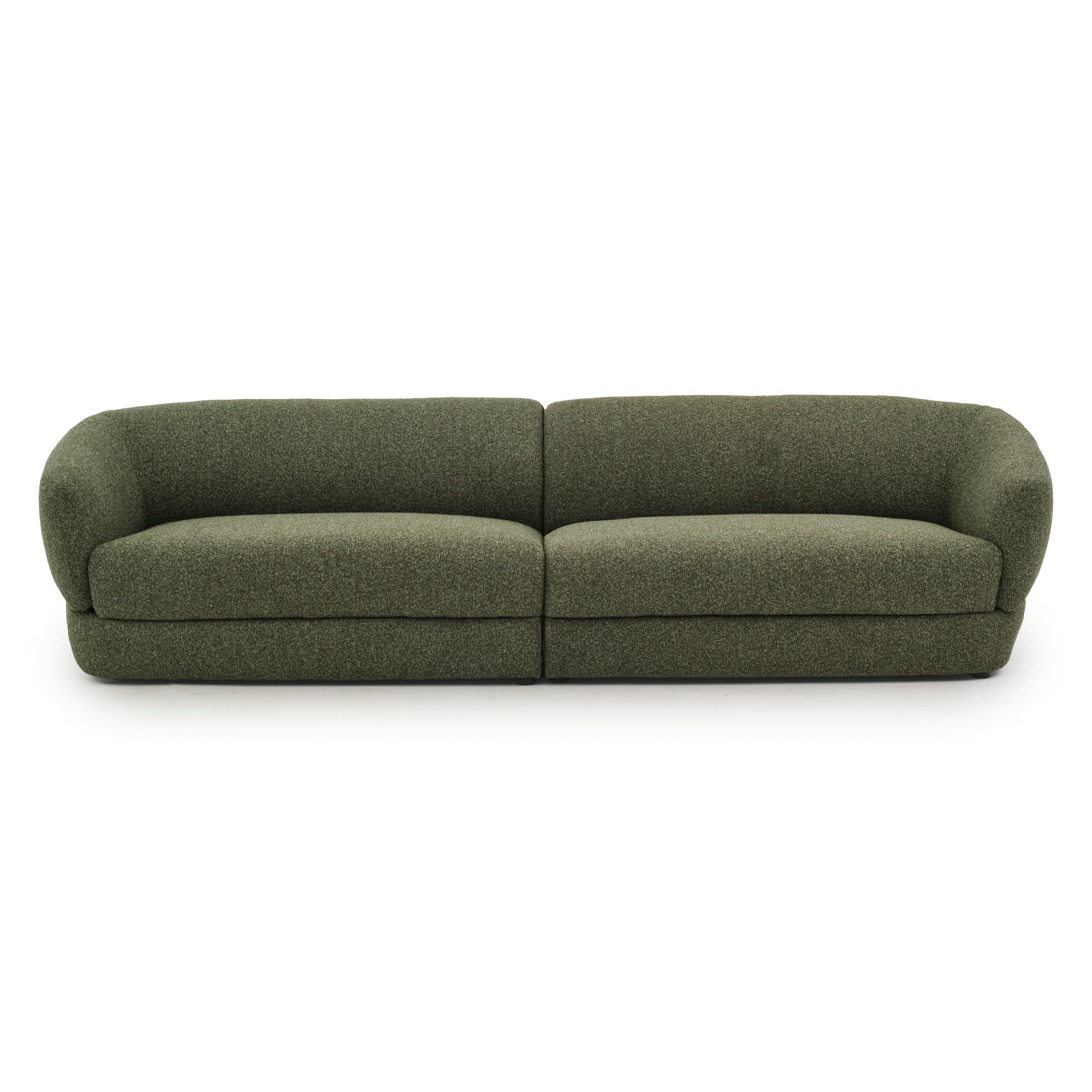 Nesla Fabric Sofa Dark Green