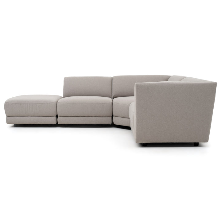 Nathan Fabric Modular Set Light Grey