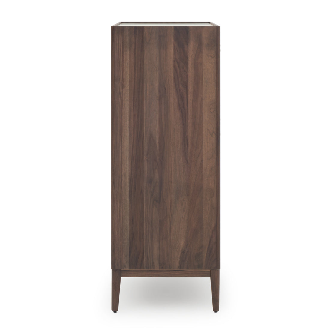 Nathaniel 5-Drawer Chest Dark Brown