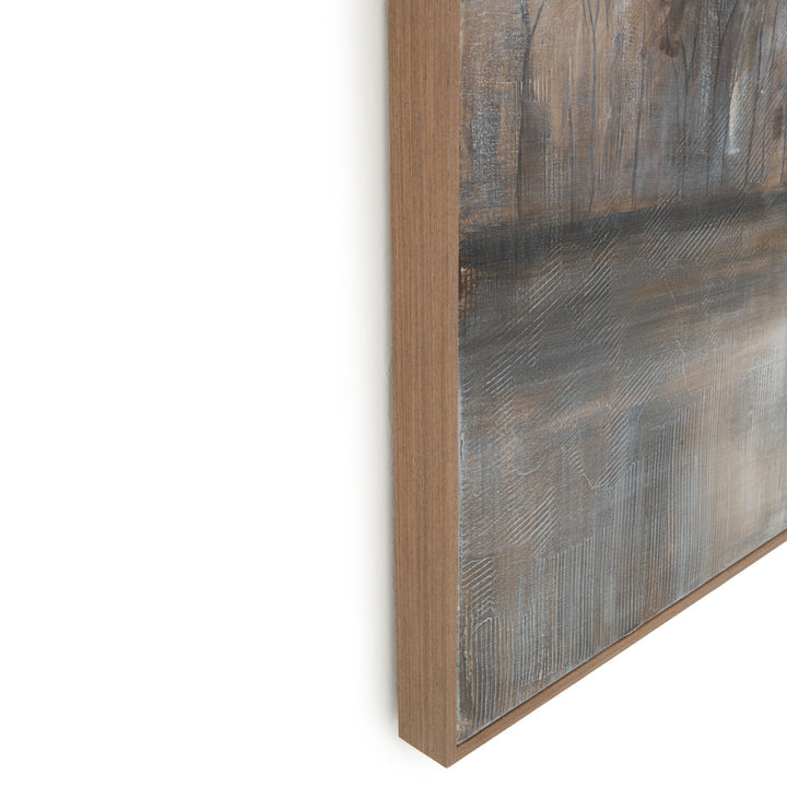 Nabeau Painting on Canvas Taupe