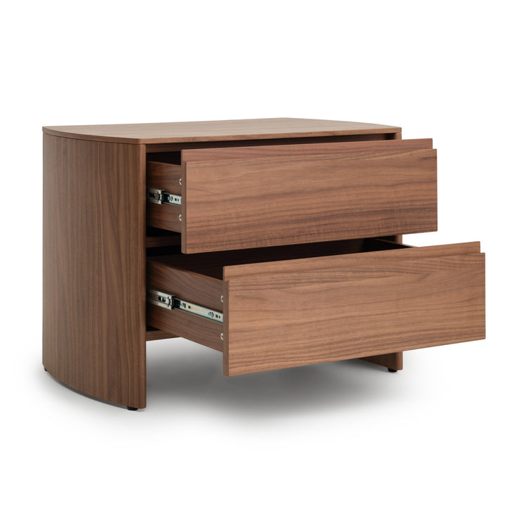 Elysa Nightstand Dark Brown