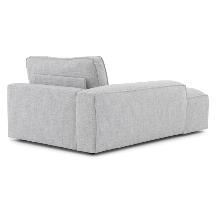 Nash Modular Left Chaise Light Grey